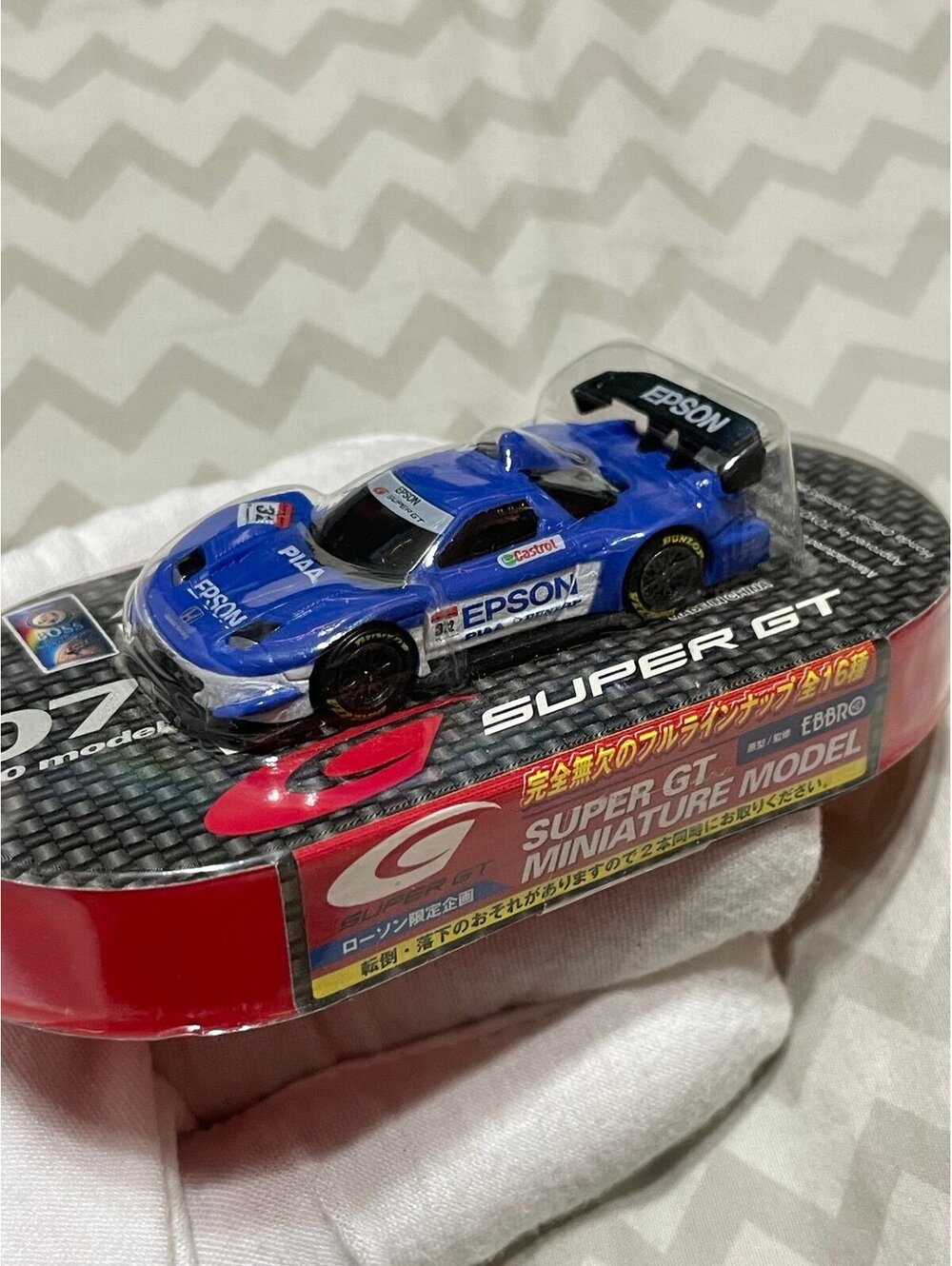 Honda EPSON NSX Diecast 1:80 Ebbro Japan Excl Super GT